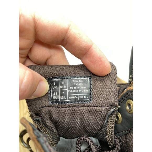 Dr. Martens Boots Mens Size 6 Brown Gabion Pit Whiskey Leather Heavy Duty Work - Picture 9 of 12